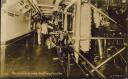 Postkarte - Maschinenraum eines Grosskampfschiffes