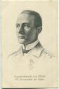 Postkarte - Fregattenkapitän von Müller