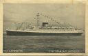 Postkarte - M/S Lafayette - Cie. Gle Transatlantique - French Line