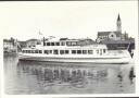 Motorpersonenschiff Säntis der SBB für den Bodensee - Foto-AK