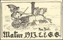 Postkarte - Wetzlar - Matur 1913