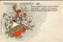 Ansichtskarte - Studentica - 48565 Burgsteinfurt Abiturientia 1907