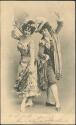 Ansichtskarte - Zwei tanzende Frauen