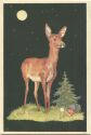 Reh - K&uuml;nstlerkarte