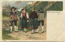 Postkarte - Pfitschthal - Tirol - ca. 1900 - Approbiert vom Tiroler Volkstrachten Comite in Innsbruck