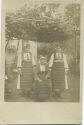 Mazedonien - Volkstracht - Drei Frauen - Foto-AK