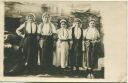 Mazedonien - fünf Mädchen - Foto-AK ca. 1915