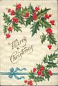 Merry Christmas - Prägedruck - Postkarte