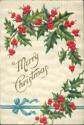 Merry Christmas - Prägedruck - Postkarte