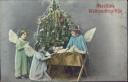 Herzliche Weihnachtsgrüsse - Krippenspiel - Postkarte