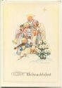 Postkarte - Frohes Weihnachtsfest - signiert Ch. v. Schwind