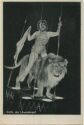 Postkarte - Edith die Löwenbraut