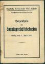 Deutsche Reichsbahn-Gesellschaft - Verzeichnis der Sonntagsrückfahrkarten - Gültig vom 1. April 1931