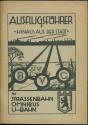 BVG - Ausflugsführer 1929 - Hinaus aus der Stadt mit Strassenbahn Omnibus U-Bahn