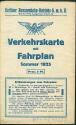 Berliner Straßenbahn-Betriebs-G.m.b.H. - Sommer 1925