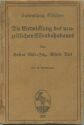 Sammlung Göschen - Die Entwicklung des neuzeitlichen Eisenbahnbaues