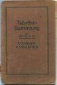 Tabellen-Sammlung zum Gebrauch an den Werkschulen des Siemens-Konzerns 1922 - 78 Seiten