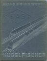 Kugelfischer Wälzlager in Schienenfahrzeugen 1934 - 38 Blätter im Ringbinder