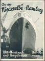 Mit Rucksack und Nagelschuh Heft 37 - An der Niederelbe - Hamburg 1935
