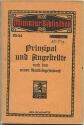 Miniatur-Bibliothek Nr. 93-94 - Prinzipal und Angestellte