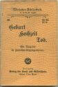 Miniatur-Bibliothek Nr. 39 - Geburt Hochzeit Tod