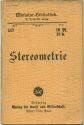 Miniatur-Bibliothek Nr. 117 - Stereometrie