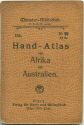 Miniatur-Bibliothek Nr. 154 - Hand-Atlas von Afrika und Australien