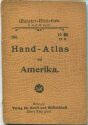 Miniatur-Bibliothek Nr. 155 - Hand-Atlas von Amerika