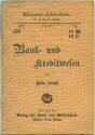 Miniatur-Bibliothek Nr. 159 - Bank- und Kreditwesen von Otto Senft