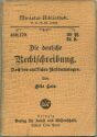 Miniatur-Bibliothek Nr. 169/170 - Die deutsche Rechtschreibung