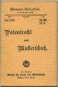 Miniatur-Bibliothek Nr. 261/262 - Patentrecht und Musterschutz