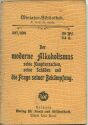 Miniatur-Bibliothek Nr. 397/398 - Der moderne Alkoholismus