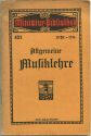 Miniatur-Bibliothek Nr. 421 - Allgemeine Musiklehre von Julius Urgiß