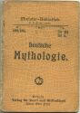 Miniatur-Bibliothek Nr. 493/494 - Deutsche Mythologie