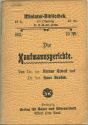 Miniatur-Bibliothek Nr. 663 - Die Kaufmannsgerichte