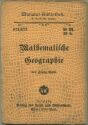 Miniatur-Bibliothek Nr. 671/673 - Mathematische Geographie