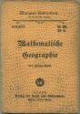 Miniatur-Bibliothek Nr. 671/673 - Mathematische Geographie