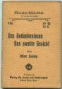 Miniatur-Bibliothek Nr. 724 - Das Gedankenlesen Das zweite Gesicht von Max Lustig