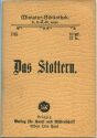 Miniatur-Bibliothek Nr. 735 - Das Stottern