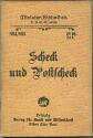 Miniatur-Bibliothek Nr. 824/825 - Scheck und Postscheck