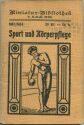 Miniatur-Bibliothek Nr. 863/864 - Sport und Körperpflege
