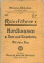 Miniatur-Bibliothek Nr. 938 - Reiseführer Nordhausen am Harz
