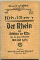 Miniatur-Bibliothek Nr. 942 - Reiseführer Der Rhein von Koblenz bis Köln