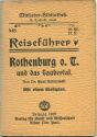 Miniatur-Bibliothek Nr. 948 - Reiseführer Rothenburg o. T.