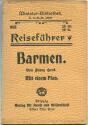 Miniatur-Bibliothek Nr. 953 - Reiseführer Barmen mit einem Plan