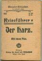 Miniatur-Bibliothek Nr. 955 - Reiseführer Der Harz mit einem Plan