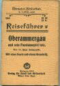 Miniatur-Bibliothek Nr. 960 - Reiseführer Oberammergau und sein Passionsspiel