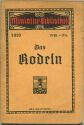 Miniatur-Bibliothek Nr. 1010 - Das Rodeln