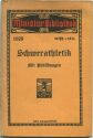Miniatur-Bibliothek Nr. 1025 - Schwerathletik mit Abbildungen