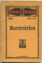 Miniatur-Bibliothek Nr. 1036 - Kartenlesen von T. Schier